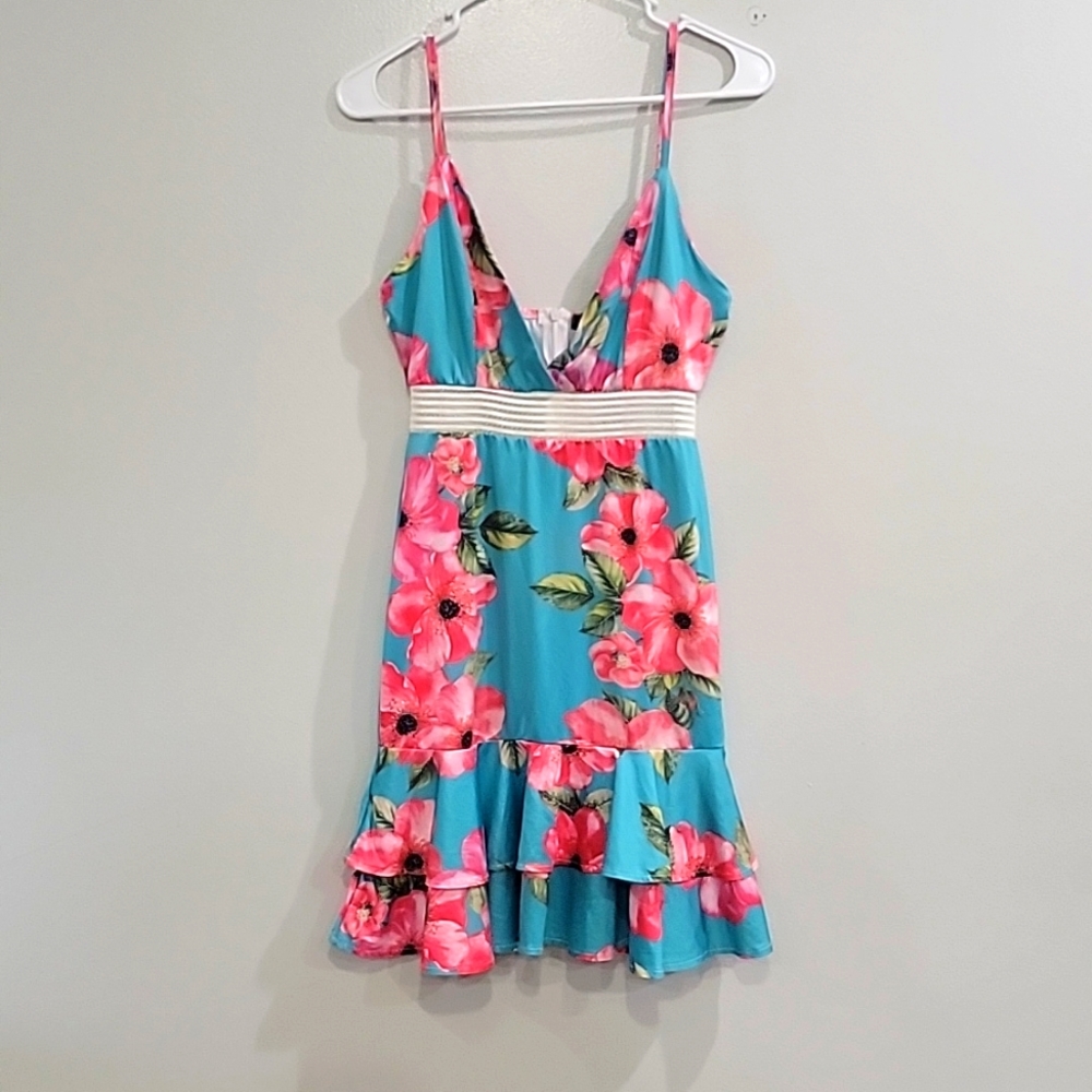 Tropical womans dress